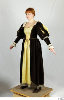  Photos Woman in Historical Dress 59 17th century Historical clothing a poses whole body 0002.jpg